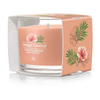 Produktbild von Yankee Candle Tropical Breeze, Rund, Pfirsich, Tropisch, 10 h, 1 Stück(e)