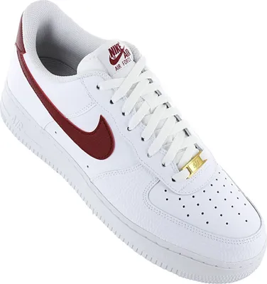 Produktbild von Nike Air Force 1 Low 07 - Herren Schuhe Weiß-Rot CZ0326-100 , Größe: EU 46 US 12