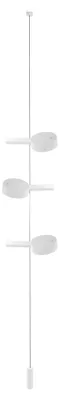 Produktbild von Zafferano SUPER O Wiederaufladbare und dimmbare weiße LED-Hängelampe - 3 Lichtmodule