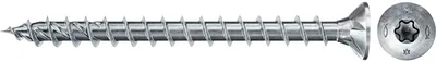 Immagine prodotto di Viti per pannelli truciolari Fischer Power-Fast II in acciaio zincato, zincato blu, testa svasata, TX20, completamente filettate 4,0 x 16 mm 200 pz.