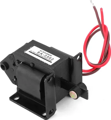 Obrázok produktu pre Striedavý ťahový magnet Elektromagnet pre priemyselnú automatizáciu 220VAC 14,7N 15mm zdvih SA-2502