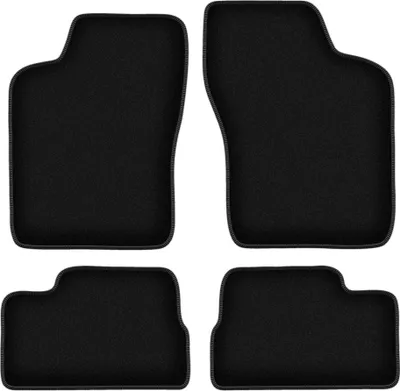 Obrázok produktu pre Velúrové autokoberce na mieru pre Opel Ascona C (1981-1988, liftback, sedan) černé, sada 4 ks, s úchyty