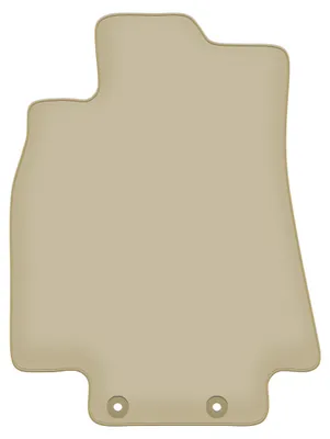 Immagine prodotto di Tappetino conducente in velluto PREMIUM beige compatibile con Mercedes A- Klasa W169 (2004-2012, hatchback) – con fissaggi – su misura