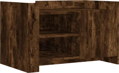 Obrázek produktu pro vidaXL Konferenční stolek kouřový dub 80x50x50 cm materiál na bázi dřeva