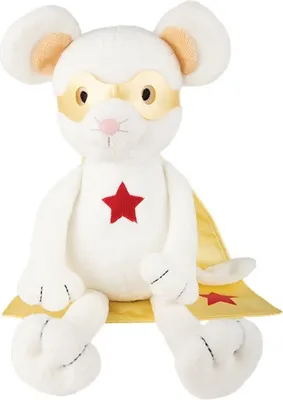 Produktbild von Suki 14440 Magnifico Mouse Maus 40 cm Superheld Kuscheltier von Suki