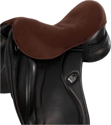 Image de Acavallo Ortho-Coccyx Dressage Drilex - marron, taille : M