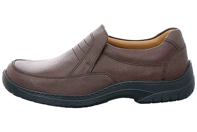 Produktbild von Jomos FEETBACK Slipper in Übergrößen Braun 406201 44 355 große Herrenschuhe