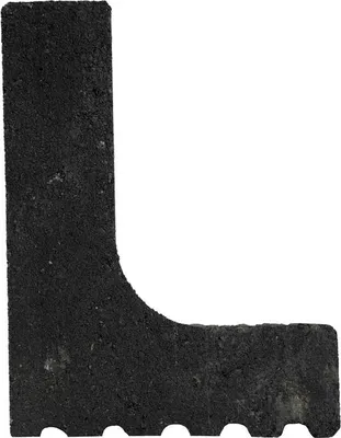 Produktbild von Diephaus L-Bordstein Anthrazit 24/40/18/6 Cm