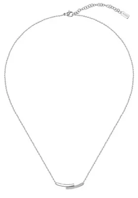 Immagine prodotto di Elegante collana in acciaio con cristalli 1580279