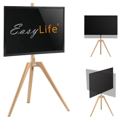 Immagine prodotto di Elegante supporto TV in legno, adatto per televisori fino a 65 pollici