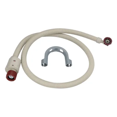 Produktbild von easyPART wie 10071949 EUROPART Zulaufschlauch Warmwasser 1,5m 3/4" 90°C mit Aquastop Sicherheitsventil Universal für Waschmaschine Geschirrspüler