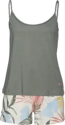 Produktbild von Vivance Dreams Shorty 2 -teilig khaki-gemustert Größe 36/38