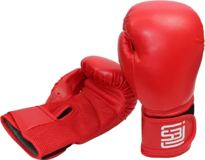 Produktbild von Boxhandschuhe rot für Kinder und Jugendliche Unzen - 8 Unzen