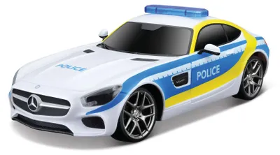 Immagine prodotto di Maisto Tech 81527 - Auto telecomandata - Mercedes AMG GT Polizia (scala 1:24)