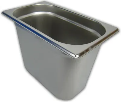 Produktbild von GN 1/4 Gastronormbehälter GN-Behälter Edelstahl 5,5 Liter Tiefe 200mm