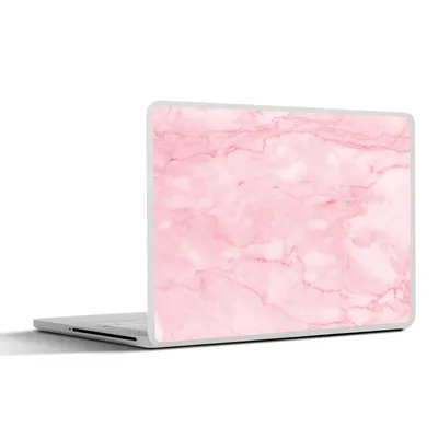 Produktbild von MuchoWow® Laptop Aufkleber Sticker Cover Marmor - Rosa - Textur - Schick 30x22 cm - Laptop-Sticker