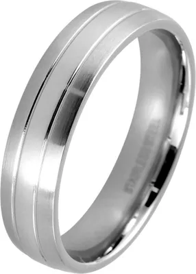 Produktbild von Akzent Herren-Partnerring aus Edelstahl, silberfarbig