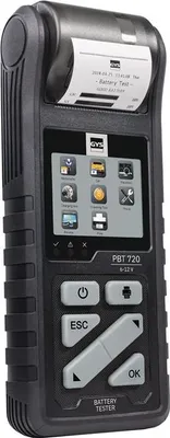 Zdjęcie produktu dla Tester akumulatorów PBT 720 do akumulatorów, rozruszników i alternatorów 6 V, 12 V