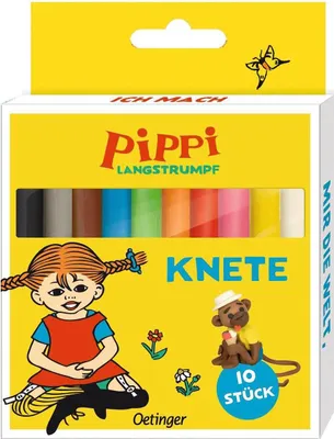 Produktbild von Lindgren, A: Pippi Langstrumpf Knete
