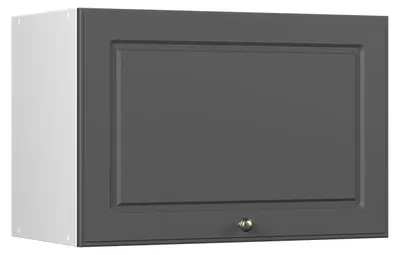 Image de Elément haut de cuisine Vicco Fame-Line Anthrazit-Gold Landhaus/Blanc 60cm, Model 61532