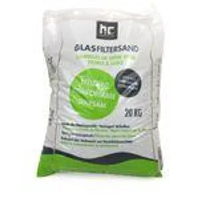 Produktbild von 20kg Spezial Glasgranulat für Sandfilter 0,7-1,3mm Körnung