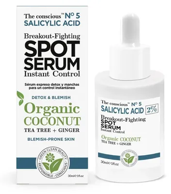 Produktbild von The conscious™ SALICYLIC ACID - Serum gegen Pickel aus Bio-Kokosnuss 30 ml