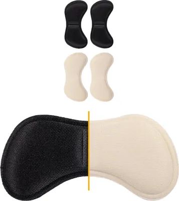 Produktbild von biped HEALTH 2 Paar Fersen Polster Allround z2808(champagne / schwarz)