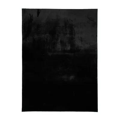 Produktbild von Volero - Flauschiger Teppich - Cozy Schwarz - 230x320 cm - Wohnzimmer, Esszimmer, Kinderzimmer, Schlafzimmer - Klassik, Ländlich, Modern, Skandinavisch