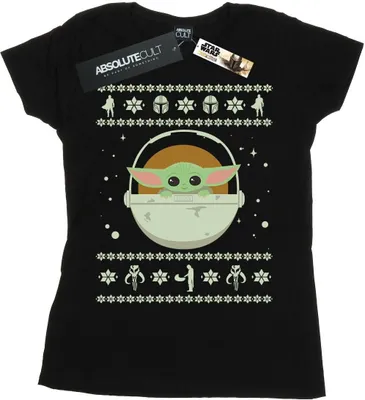 Produktbild von Star Wars - "The Mandalorian The Child" T-Shirt für Damen BI42957 (XXL) (Schwarz)