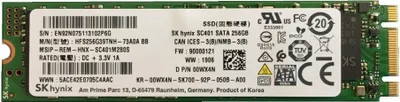 Zdjęcie produktu dla DELL MGNHV, 256 GB, M.2, 6 Gbit/s