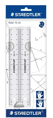 Produktbild von STAEDTLER 562 152 PB TH Súprava plochých pravítok 150 mm z plastu(S)