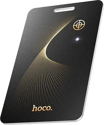 Produktbild von Locator kompatibel mit Apple Find My Hoco Kartenform E92 schwarz