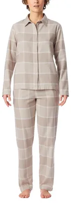Immagine prodotto di Pigiama lungo da donna Schiesser - Selected Premium, modello riscaldante