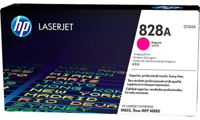 Image de HP 828A Magenta LaserJet Image Drum, Laser, Magenta, 603 x 168 x 327 mm, 2.85 kg, 603 x 168 x 327 mm, 15 bis 27 °C