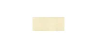 Produktbild von Neutralware Trennstreifen 22 x 10,5 cm (B x H) 160g/m² Karton recycelt chamois 100 St./Pack.