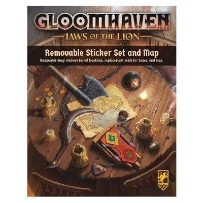 Produktbild von CPH00502 - Ablösbares Sticker-Set für Gloomhaven: Die Pranken des Löwen