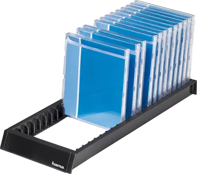 Image de hama Porte-CD "CD Flipper", pour 22 CD, noir