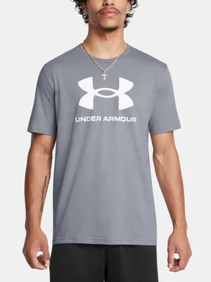 Obrázek produktu pro Under Armour Sportstyle Logo Tričko s krátkým rukávem Grey L / Regular Men Grey L