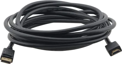 Produktbild von Kramer Electronics C-DPM/HM-10, 3 m, DisplayPort, HDMI, Männlich, Männlich, Schwarz