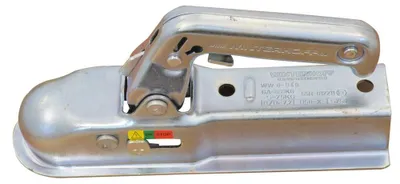 Produktbild von 1 Stück - Winterhoff Kugelkupplung WW8-D40 - 800kg - 40mm Vierkant - Bohrung 90mm Ø11mm