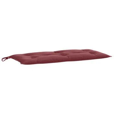 Produktbild von Gartenbank-Auflage Melange Weinrot 100x50x7 cm Stoff