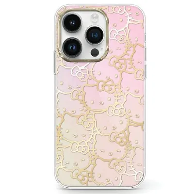 CG MOBILE Custodia Rigida Per IPhone 14 Pro Max – Hello Kitty Graffiti Rosa – Tecnologia IML – Licenza Ufficiale - 3