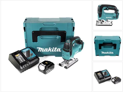 Produktbild von Makita DJV 182 RM1J Akku Pendelhubstichsäge 18V Brushless + 1x Akku 4,0Ah + Ladegerät + Makpac