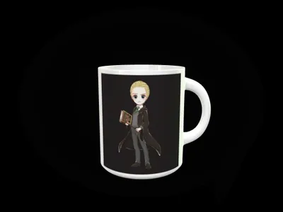 Produktbild von MAC TOYS Zauberbecher 300 ml - Draco Malfoy