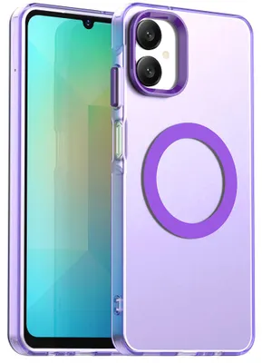 Produktbild von Techsuit - CandyCase MagSafe Schutzhülle für Samsung Galaxy A06 - violett