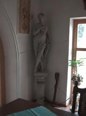 Produktbild von Säule Säulen Antik Stil Säulen Garten Römische Dekoration deko 74cm Weiß 122