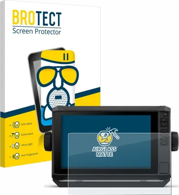 Produktbild von BROTECT Entspiegelungs Schutzglas für Garmin ECHOMAP UHD2 9" Schutzfolie Panzer Folie Glas Display Schutz matt