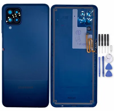 Obrázok produktu pre Náhradný kryt batérie Samsung pre Galaxy A12 GH82-24487C, modrý
