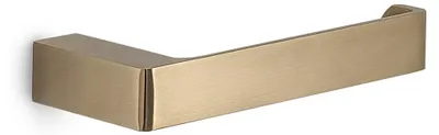Produktbild von Toilettenpapierhalter Wandmontage mattgold aus Messing Edelstahl Schrauben inklusive Palazzo