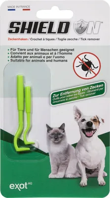 Produktbild von ShieldOn Zeckenhaken 2er Set - für Tiere und Menschen